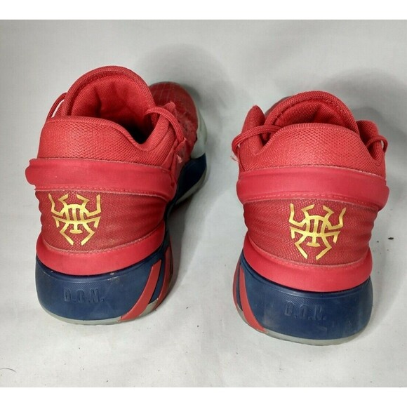 Marvel Adidas D.O.N. Issue 2 J Spider Man Sneakers US Size 5.5 UK 5- G55709 EUC - Picture 9 of 12